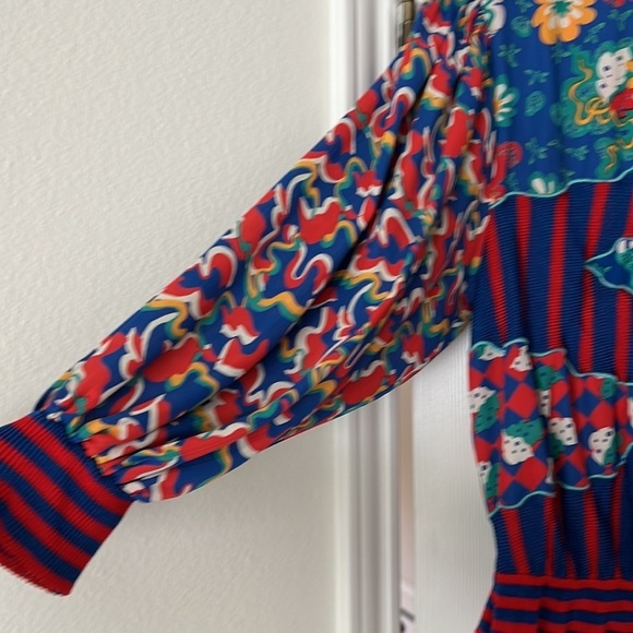 Vintage Diane Freis Blouse Size Small - Picture 5 of 6